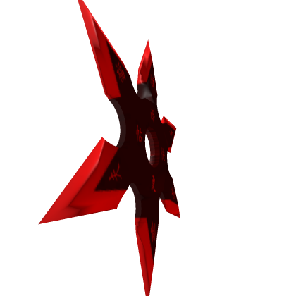 Red shuriken