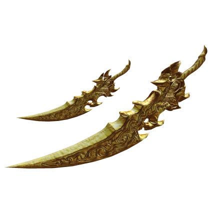 Gold Daggers Roblox item render