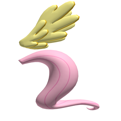 Fluttershy Tail w Wings My Little Pony MLP Roblox item
