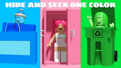 Hide and Seek One Color