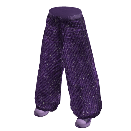 Purple Glitter Jeans