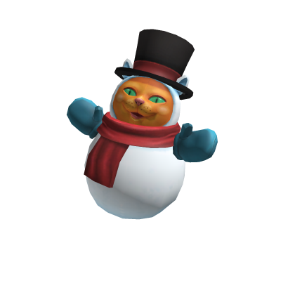 Snowman Costume Kitty