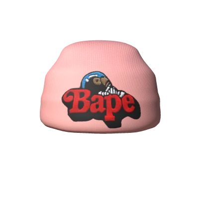 Pink Bape Beanie Roblox Item Rolimon s