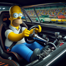 A bad racing game!