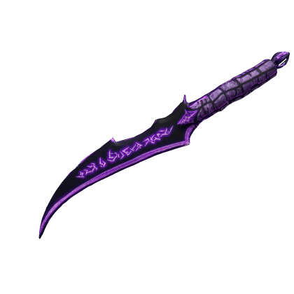 Neon Void Dagger Purple | Cyber Y2K Goth