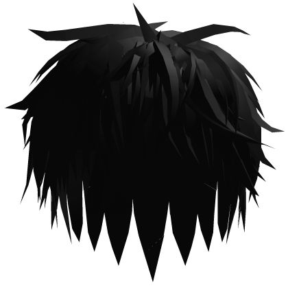 Black Messy Bed Hair