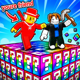 Steal Lucky Blocks From Youre Friend