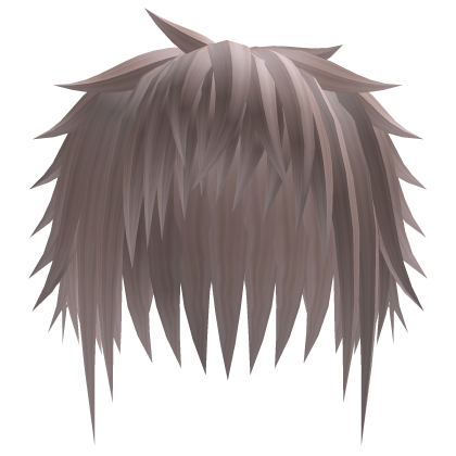 Bleached Messy Anime Boy Hair Roblox item