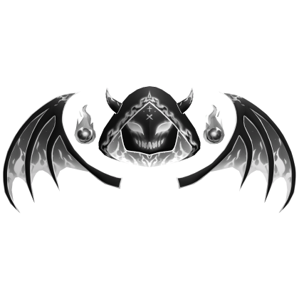 😈 Cartoony Demon Hood Wings