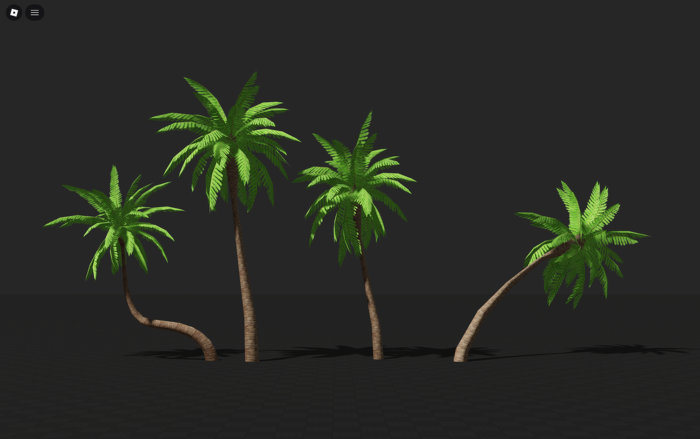 Game Ready PBR Palm Trees preview 4