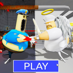 BARRY EXE VS ANGEL BARRY'S PRISON RUN (OBBY)