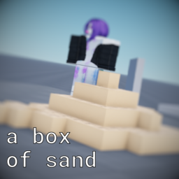 a box of sand