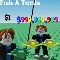 Fish a turtle