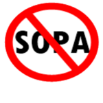 SOPA Protesters STOP SOPA