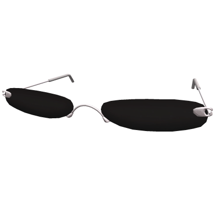 Black Retro No-Frame Sunglasses Roblox item