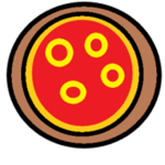 Pineapple on pizza POP
