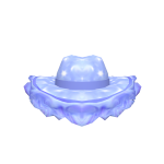 Blue Sparkly Cowgirl Hat