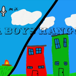 Boys hangout mic up