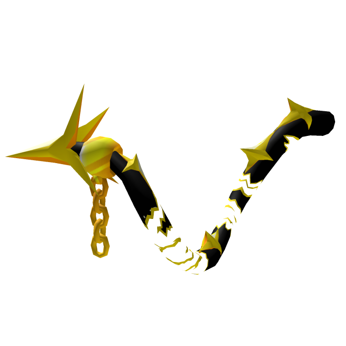 Black and gold chained broken tail a regect