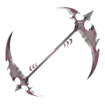 Gothic Blushed Rose Dual Scythe