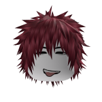 Vkei Spiky Red Hair Vampire Face Boy Dashie Emo