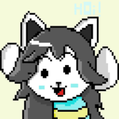 Pixel Temmie Roblox decal