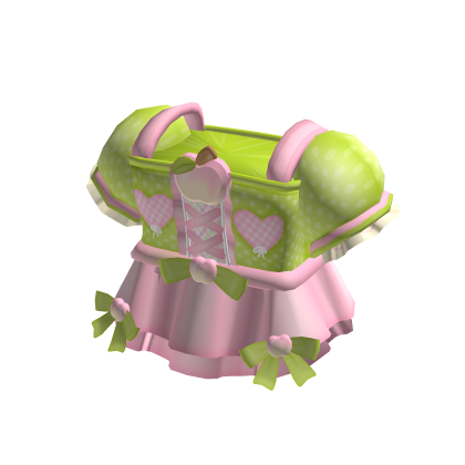 cute pastel harajuku stitched apple dress thumbnail