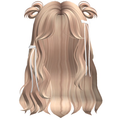 Cute Beach Girl Preppy Waves + Bows (Blonde) thumbnail