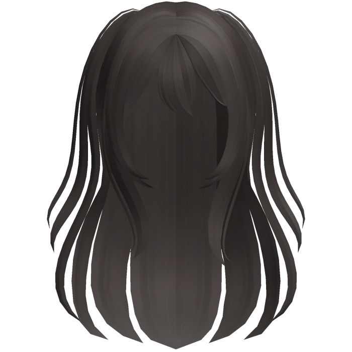 dark ash wispy cute doll loose anime hair