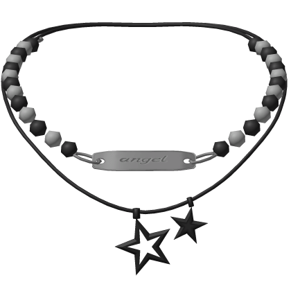Star Layered Bead Necklace