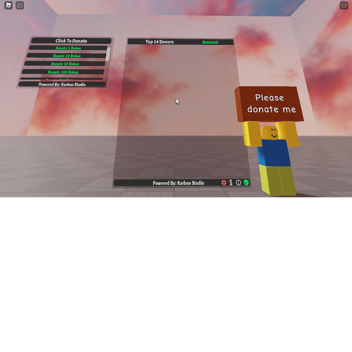 Bordo delle donazioni