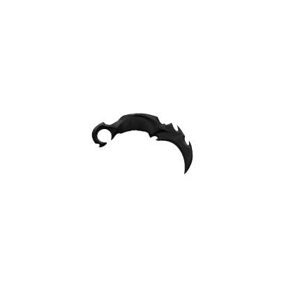 Holdable Karambit - Darkheart Black Void thumbnail