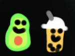 avocado, boba
