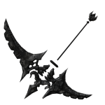 Faceted Dawn Scythe (black)
