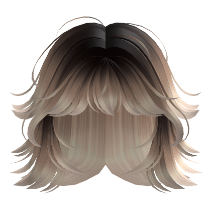 Colorful Messy Wolf Cut
