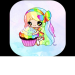 Rainbow animates