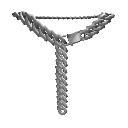 X's Choker Chain Silver 1.0 - Roblox