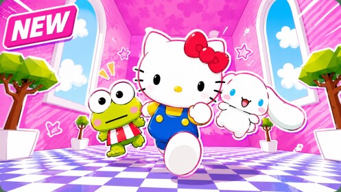 ESCAPE THE HELLO KITTY FACTORY OBBY!