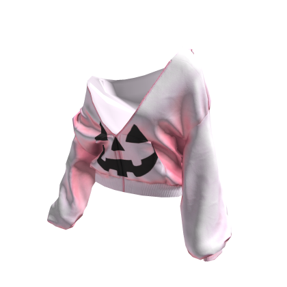 🎃 Halloween Pullover Baggy Hoodie Pink&Black