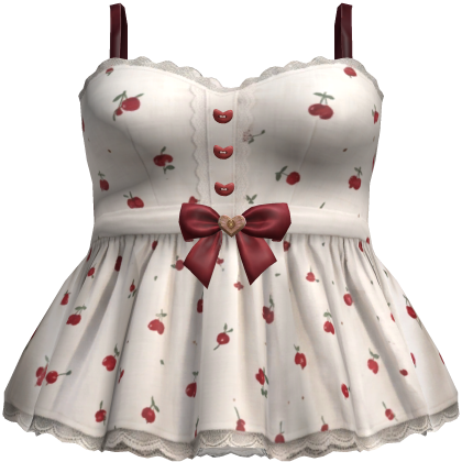 Kawaii Cherry Mini Dress