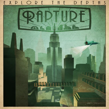 bioshock - rapture poster