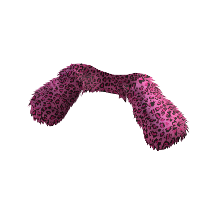 Hot Pink Y2K Cheetah Gyaru Fur Crop Jacket • DD29
