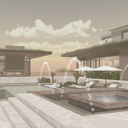 Modern House With Air conditioners V.5 icon