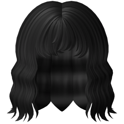 Cheap Wavy Hair (Black) Roblox item