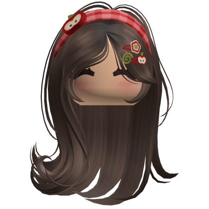♡ Red Igari Apple Girl Combo (Brown)