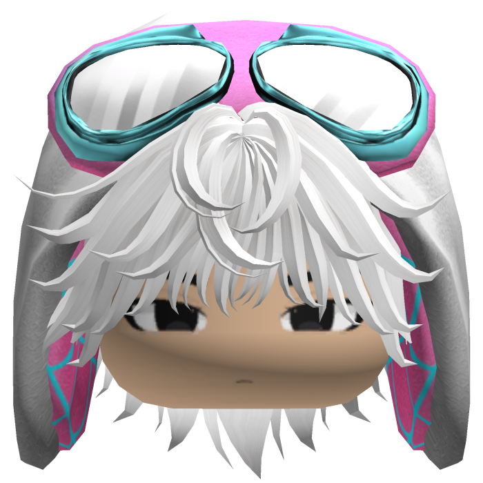 Spider Gwen Hood Boy Messy White Hair w/ Face