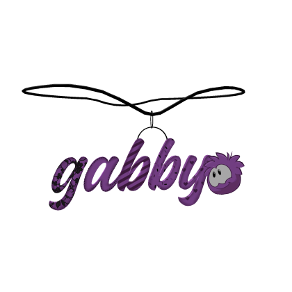 gabby necklace!! Roblox item
