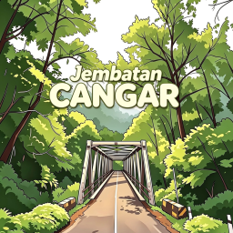 Jembatan Cangar Viral