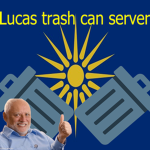 Lucas's trash can