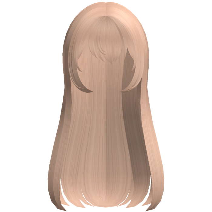 Flowy Emo Long Hair in Blonde